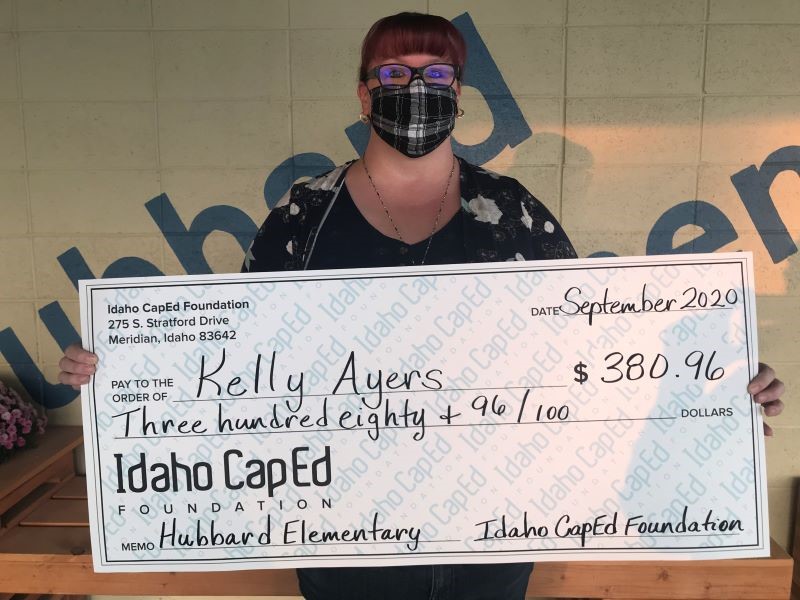 Kelly Ayers - Idaho CapEd Foundation Teacher Grant Winner