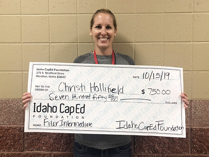 Christi Hollifield - Idaho CapEd Foundation Teacher Grant Winner