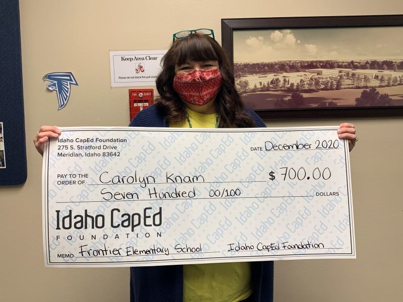 Carolyn Knam - Idaho CapEd Foundation Teacher Grant Winner