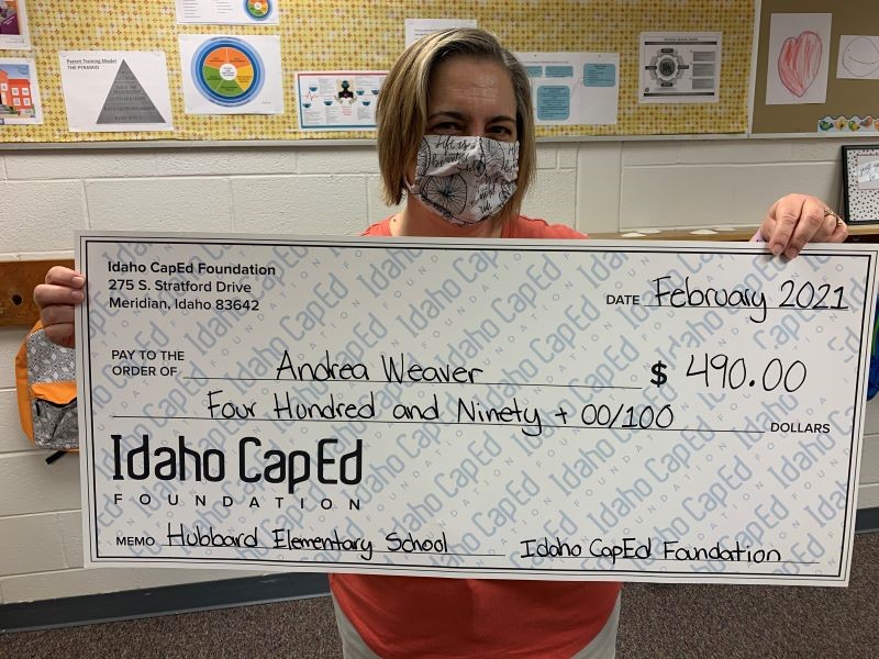 Andrea Weaver - Idaho CapEd Foundation Teacher Grant Winner