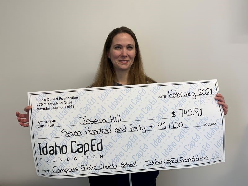 Jessica Hill - Idaho CapEd Foundation Teacher Grant Winner