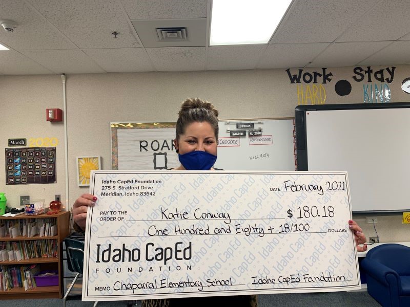 Katie Conway - Idaho CapEd Foundation Teacher Grant Winner