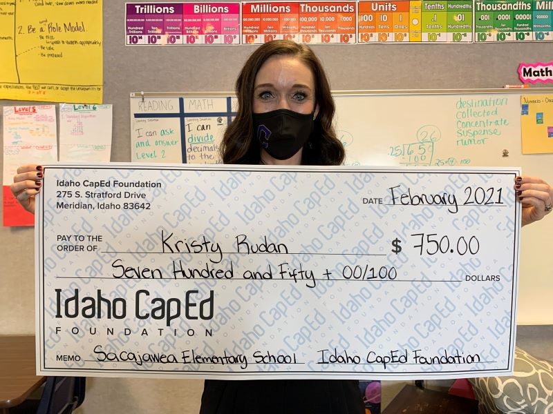 Kristy Rudan - Idaho CapEd Foundation Teacher Grant Winner