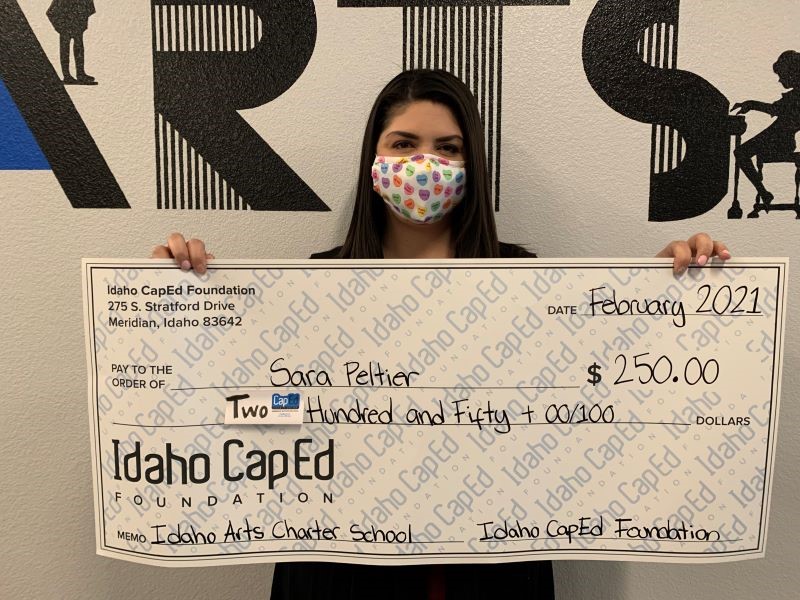 Sara Peltier - Idaho CapEd Foundation Teacher Grant Winner
