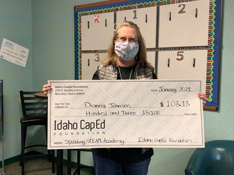 Dianna Johnson - Idaho CapEd Foundation Teacher Grant Winner