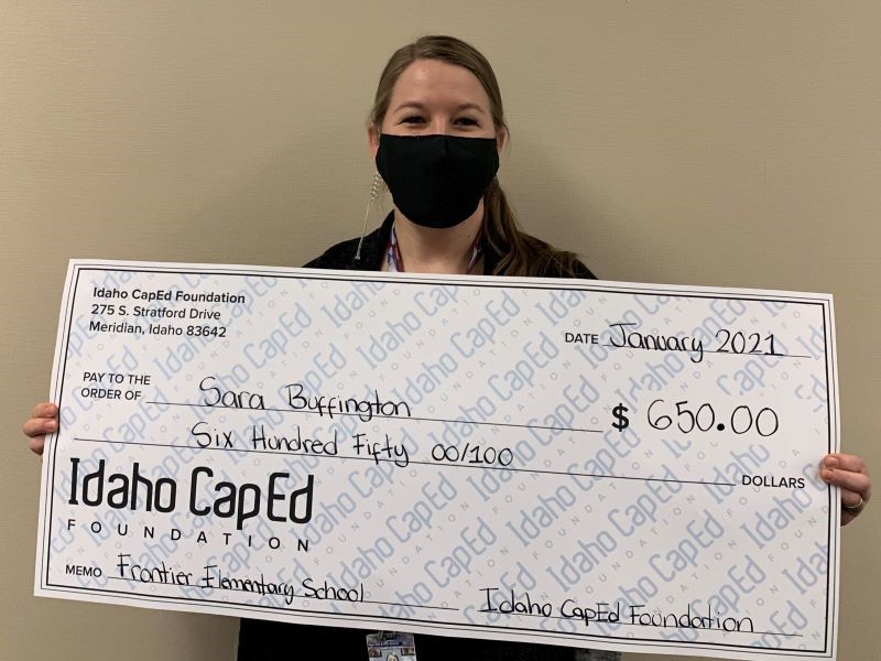 Sara Buffington - Idaho CapEd Foundation Teacher Grant Winner