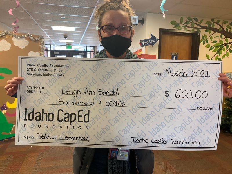 Leigh Ann Sandal - Idaho CapEd Foundation Teacher Grant Winner