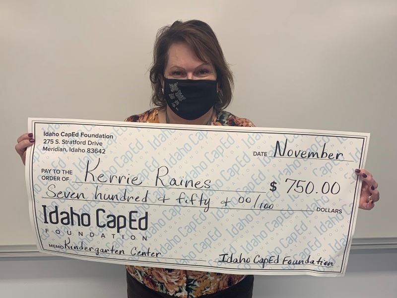 Kerrie Raines - Idaho CapEd Foundation Teacher Grant Winner