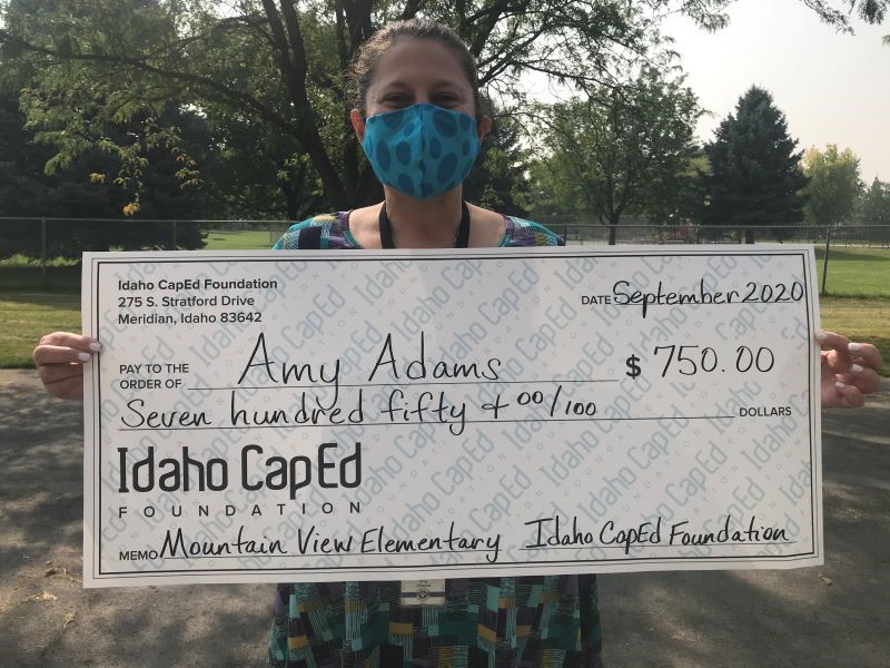 Amy Adams - Idaho CapEd Foundation Teacher Grant Winner