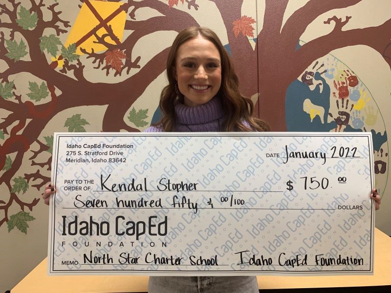 Kendal Stopher - January 2022 Idaho CapEd Foundation Teacher Grant Winner