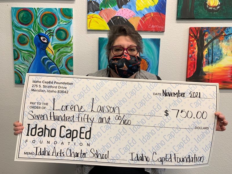 Lorene Larson - November 2021 Idaho CapEd Foundation Teacher Grant Winner