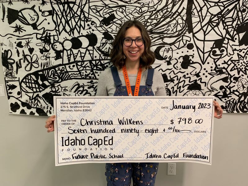 Christina Wilkens - January 2023 Idaho CapEd Foundation Teacher Grant Winner