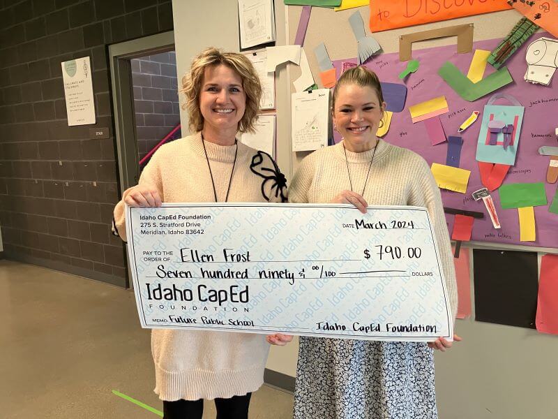 Ellen Frost - March 2024 Idaho CapEd Foundation Teacher Grant Winner