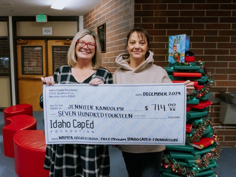 Jennifer Randolph - December 2024 Idaho CapEd Foundation Teacher Grant Winner