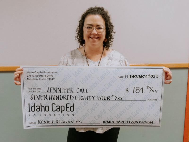 Jennifer Call - February 2025 Idaho CapEd Foundation Teacher Grant Winner