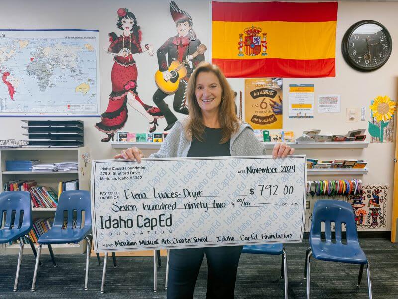 Elena Luaces-Dryer - November 2024 Idaho CapEd Foundation Teacher Grant Winner