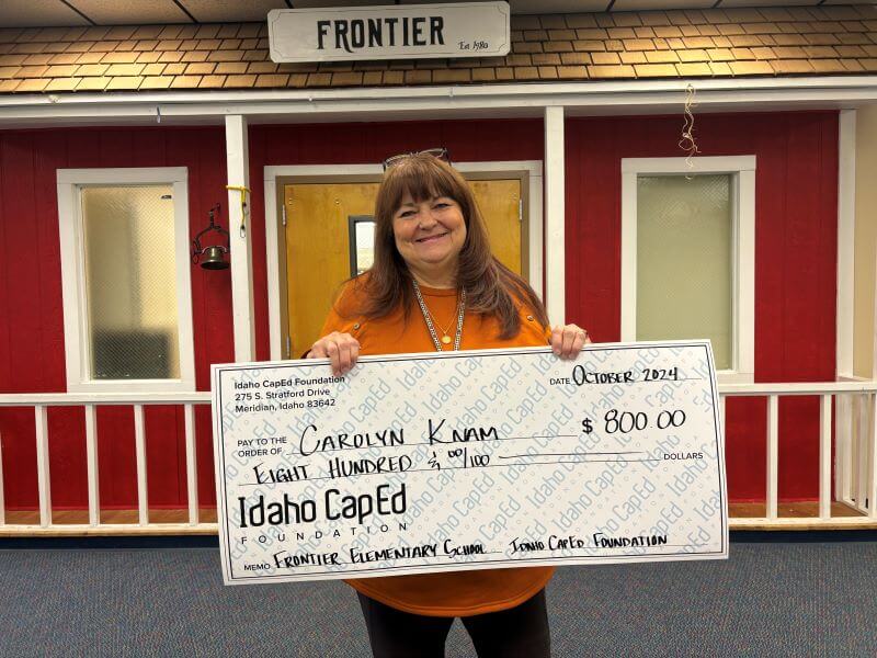 Carolyn Knam - October 2024 Idaho CapEd Foundation Teacher Grant Winner