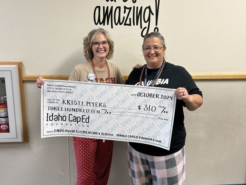 Kristi Myers - October 2024 Idaho CapEd Foundation Teacher Grant Winner