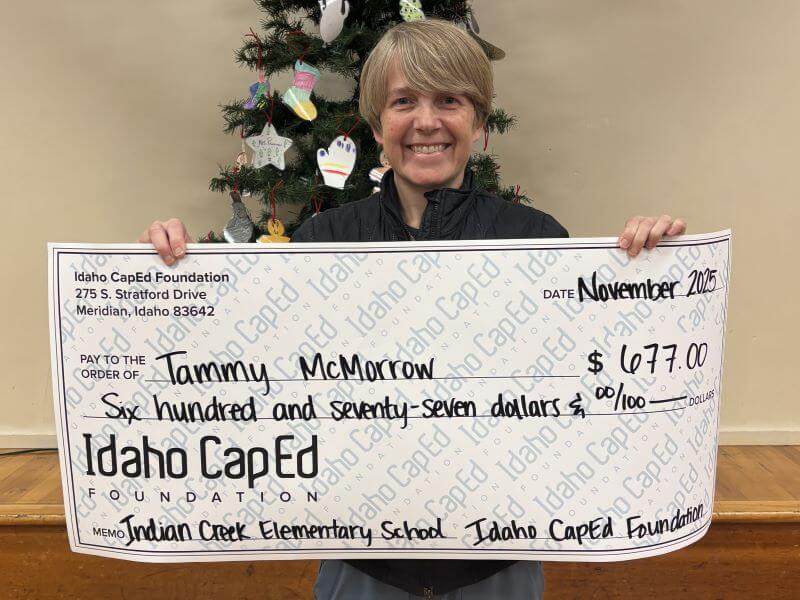 Tammy McMorrow - November 2025 Idaho CapEd Foundation Teacher Grant Winner