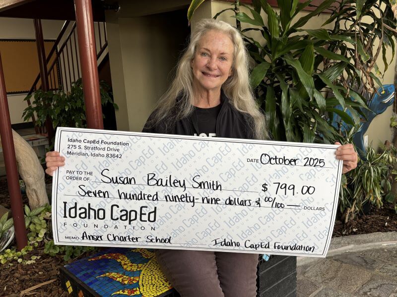 Susan Bailey Smith - October 2025 Idaho CapEd Foundation Teacher Grant Winner