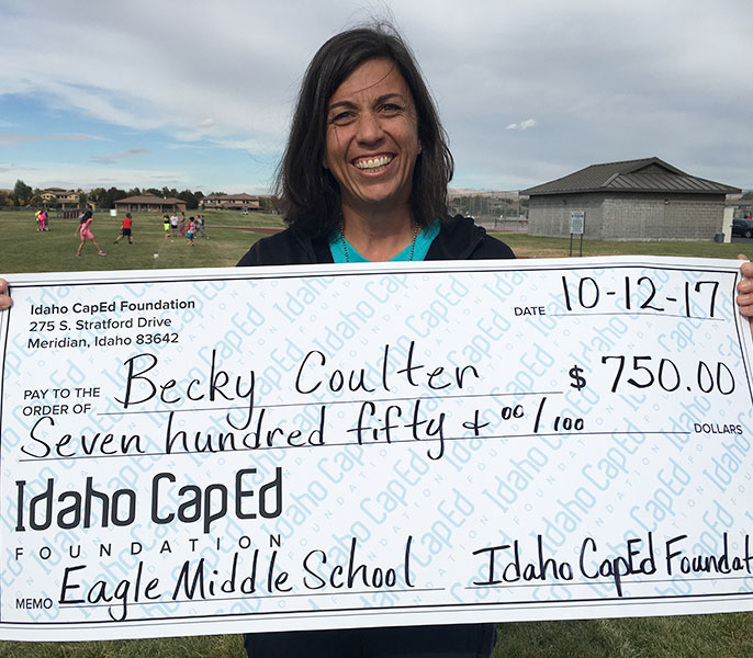 Becky Coulter - Idaho CapEd Foundation Teacher Grant Winner