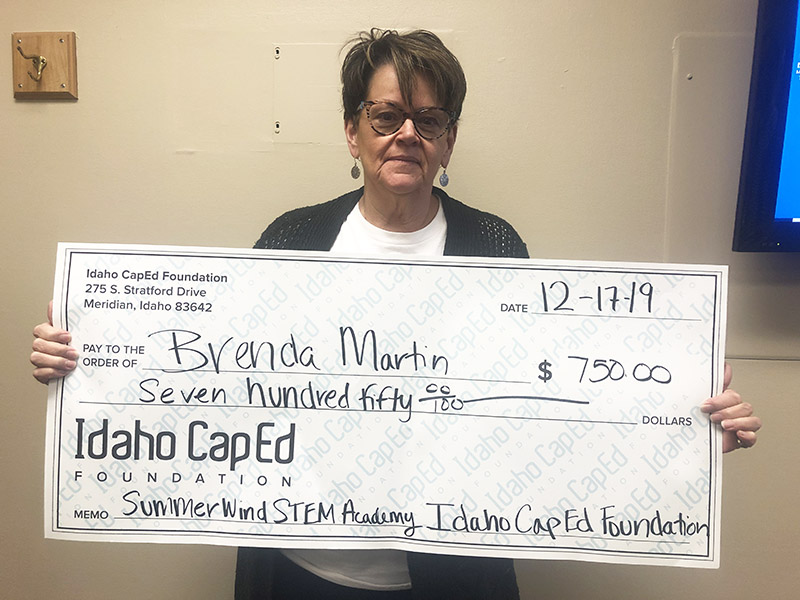 Brenda Martin - Idaho CapEd Foundation Teacher Grant Winner