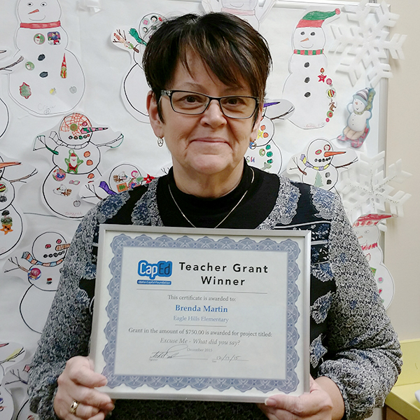 Brenda Martin - Idaho CapEd Foundation Teacher Grant Winner