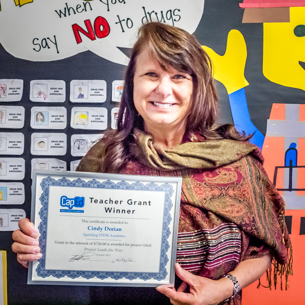 Cindy Dorian - Idaho CapEd Foundation Teacher Grant Winner