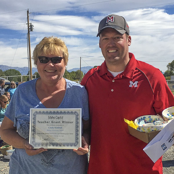 Cindy Kimball - Idaho CapEd Foundation Teacher Grant Winner