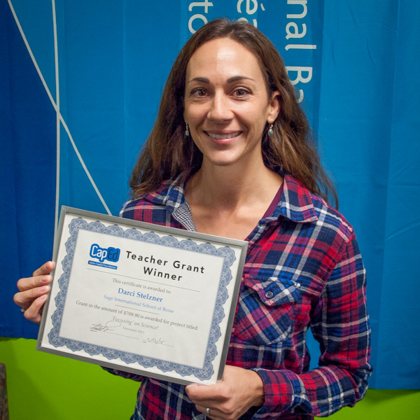 Darci Stelzner - Idaho CapEd Foundation Teacher Grant Winner