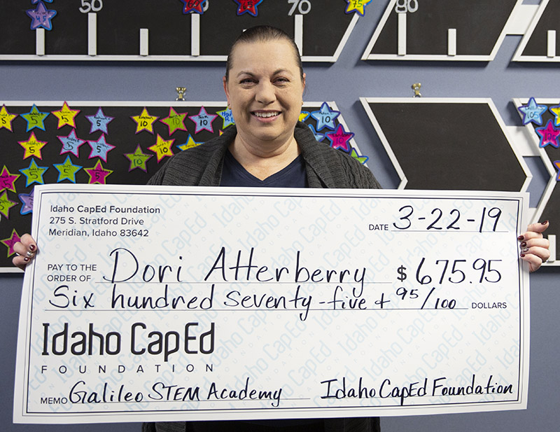 Dori Atterberry - Idaho CapEd Foundation Teacher Grant Winner