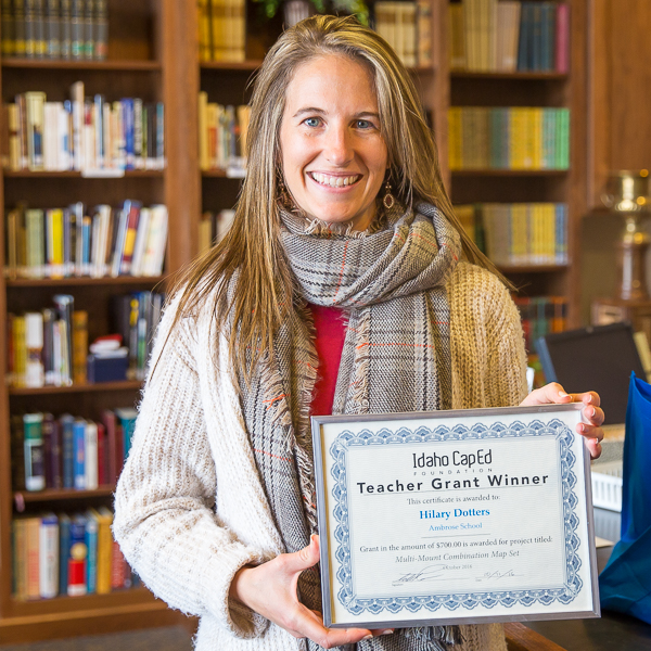 Hilary Dotters - Idaho CapEd Foundation Teacher Grant Winner