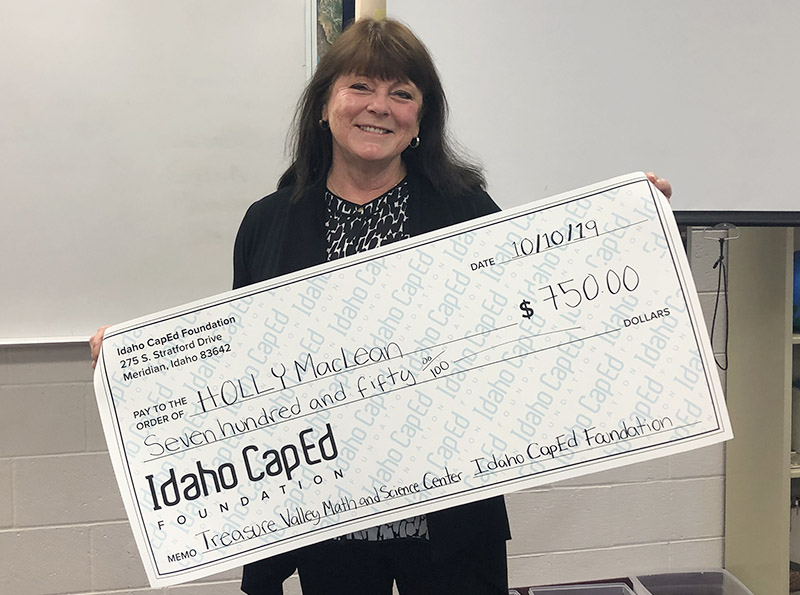 Holly MacLean - Idaho CapEd Foundation Teacher Grant Winner