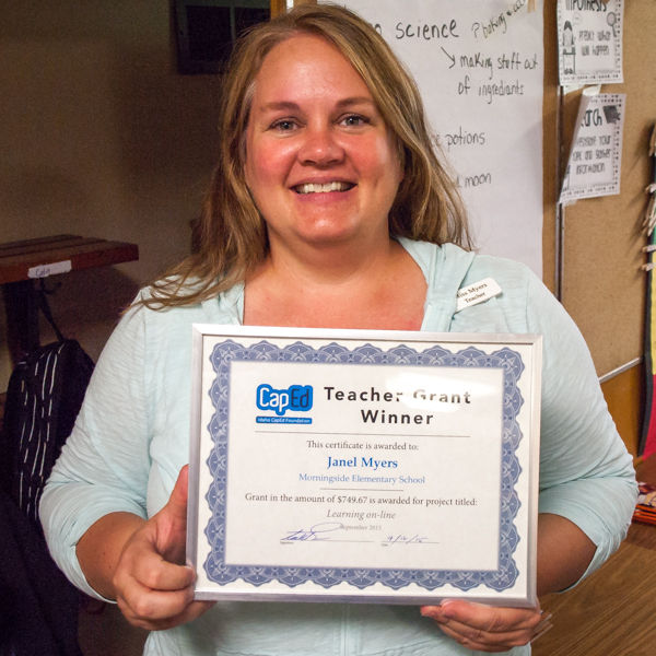 Janel Myers - Idaho CapEd Foundation Teacher Grant Winner