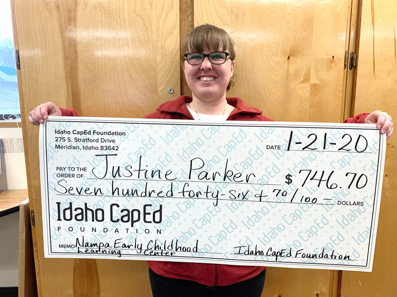 Justine Parker - Idaho CapEd Foundation Teacher Grant Winner
