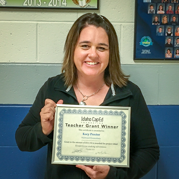 Kacy Proctor - Idaho CapEd Foundation Teacher Grant Winner