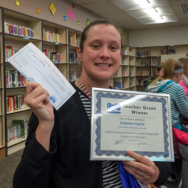 Katharine English - Idaho CapEd Foundation Teacher Grant Winner