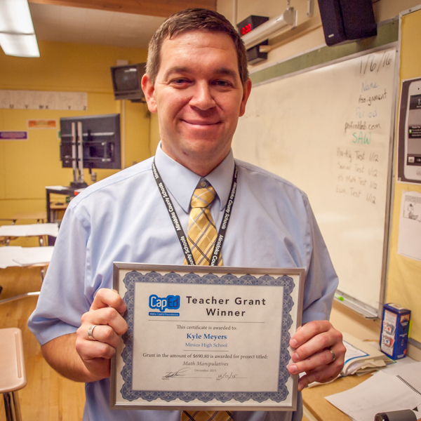 Kyle Meyers - Idaho CapEd Foundation Teacher Grant Winner