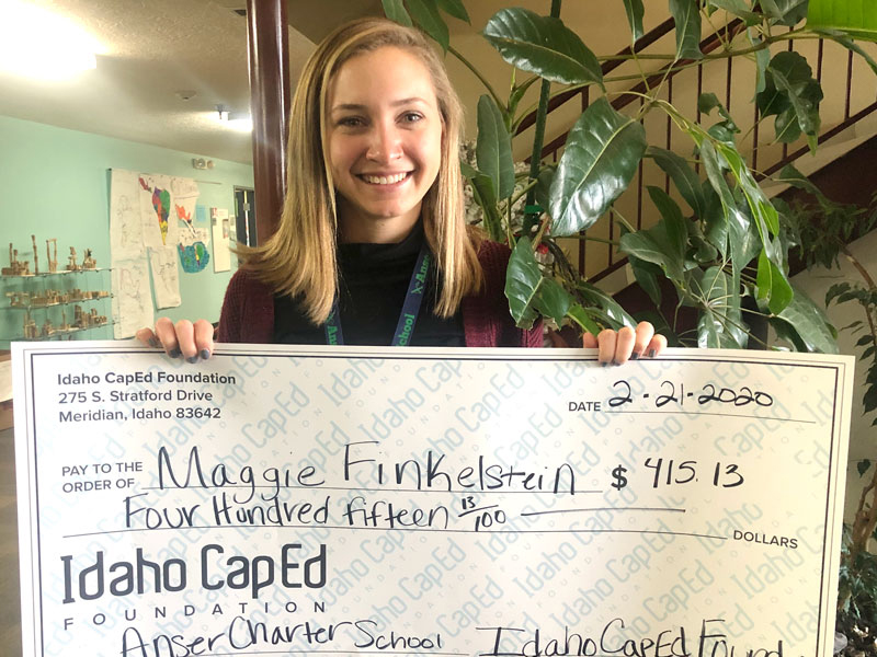 Maggie Finkelstein - Idaho CapEd Foundation Teacher Grant Winner