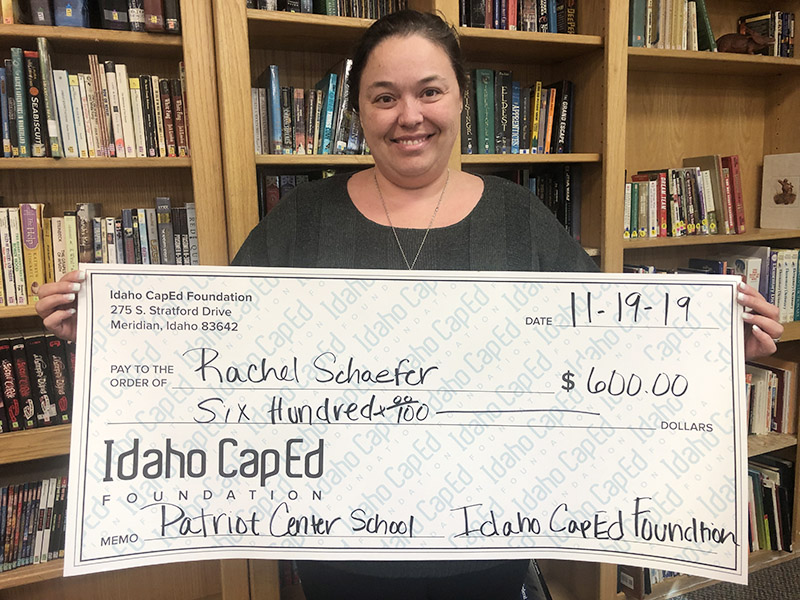 Rachel Schaefer - Idaho CapEd Foundation Teacher Grant Winner