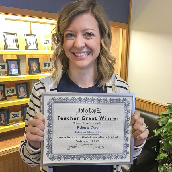 Rebecca Dunn - Idaho CapEd Foundation Teacher Grant Winner