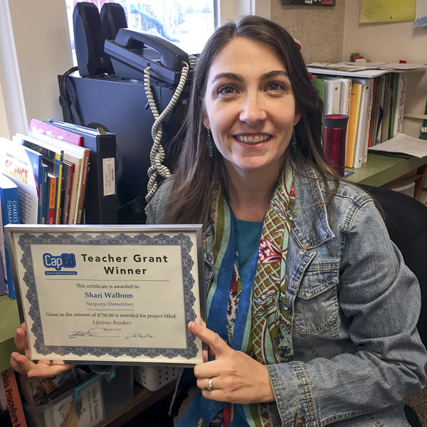 Shari Walbom - Idaho CapEd Foundation Teacher Grant Winner