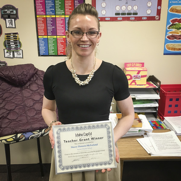 Stacey Demers-McFarland - Idaho CapEd Foundation Teacher Grant Winner